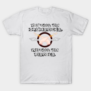 Drumsticks/Pistols T-Shirt